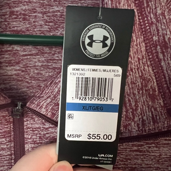 NWT Under Armour Women’s Zip-up - Picture 3 of 4